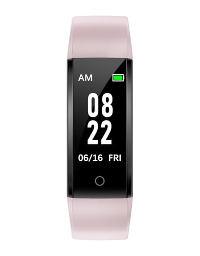 GRV Fitness Tracker Non Bluetooth Fitness Watch No App No Phone Required Waterproof Pedometer Watch with Steps Calories Co...