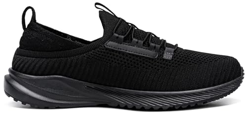 URDAR Mens Slip On Running Shoes Comfortable Walking Shoes Sneakers Athletic Breathable Workout Shoes for Men Lightweight