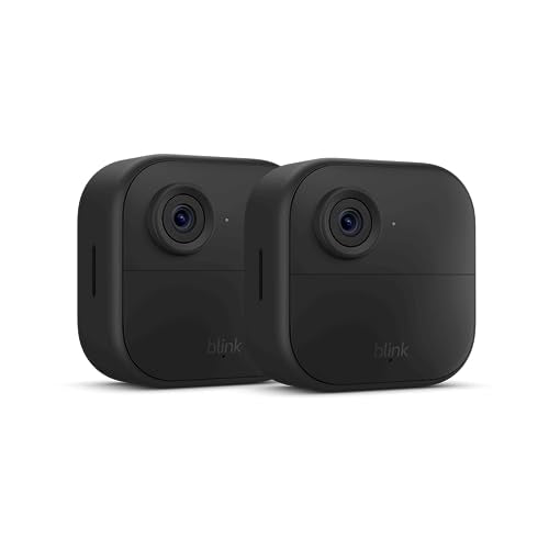 Like-New Blink Outdoor 4 with Sync Module 2 – Wireless smart security camera, two-year battery, 1080p HD day and infrared ...