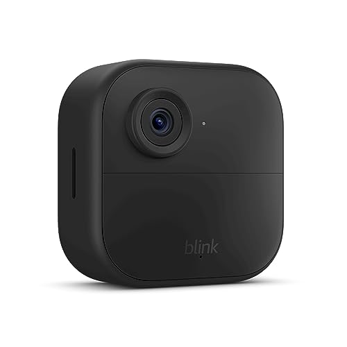 Blink Outdoor 4 – Wireless smart security camera, two-year battery life, two-way talk. Required Sync Module not included –...