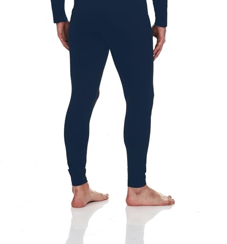 Body Glove Fleece Lined Thermal Leggings for Men Winter Long Johns Base Layer Performance Underwear Mens Insulated Bottom
