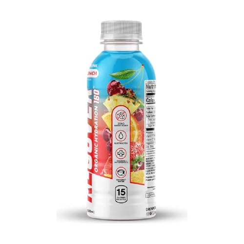 Recover 180 Organic Fruit Punch Hydration Drink, 16.9 Fz