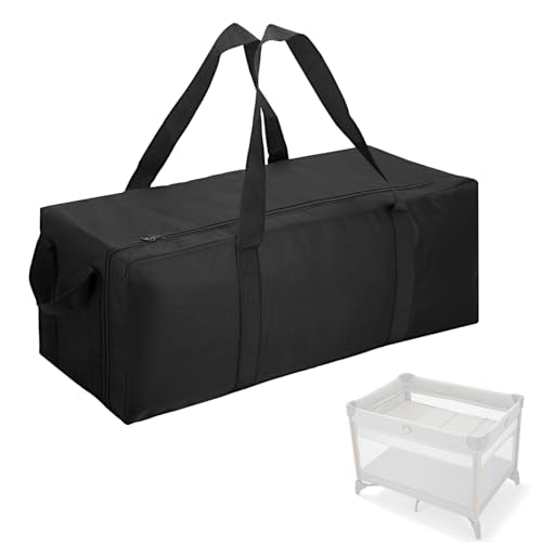 Carrying Bag Compatible with Graco Pack n Play, Replacement Nylon Foldable Travel Carrying Case for Graco Pack n Play, Lig...
