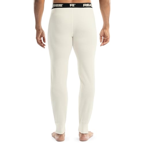 Realtree Mens Heavyweight Cotton Polyester Thermal Long Johns Underwear Bottom