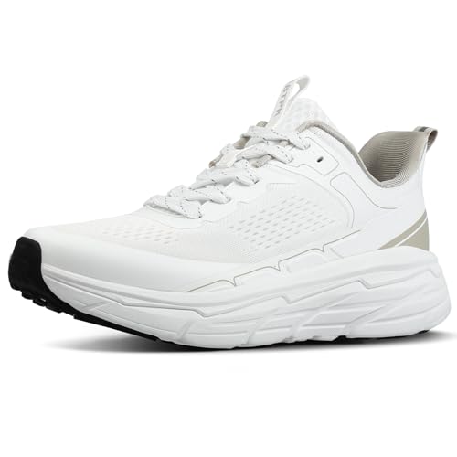 TDIDIS Men's Slip on Walking Sneakers - Lightweight Running Shoes - Cushioned Comfort for Gym, Training, Tennis, Workout -...