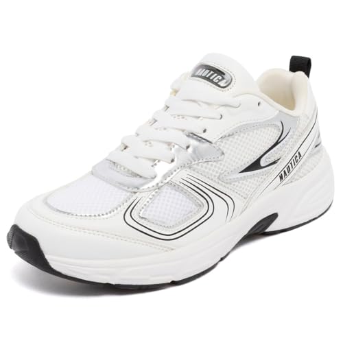 Nautica Women's Lightweight Athletic Running Sneakers