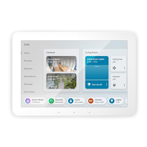 Amazon Echo Hub, 8” smart home control panel, Designed for Alexa+, Compatible with thousands of devices