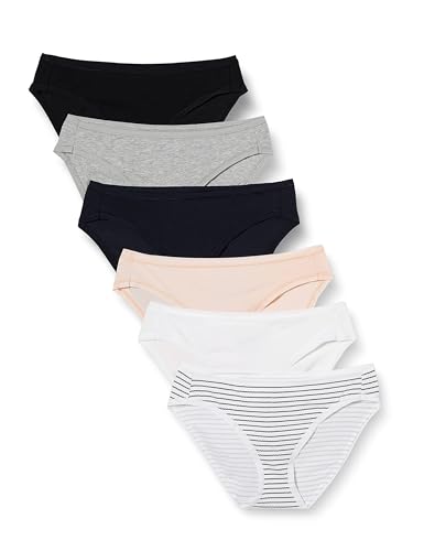 Amazon Essentials Womens Cotton Bikini Brief Underwear (Available in Plus Size)