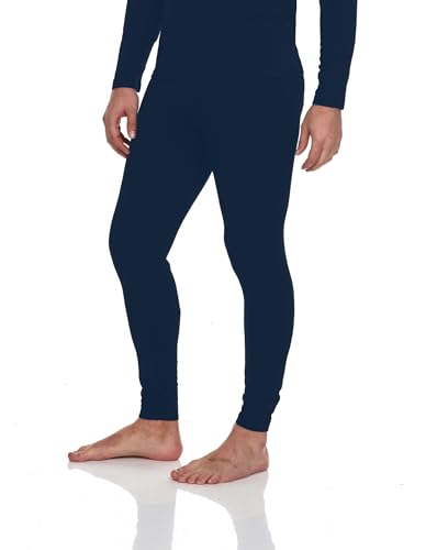 Body Glove Fleece Lined Thermal Leggings for Men Winter Long Johns Base Layer Performance Underwear Mens Insulated Bottom