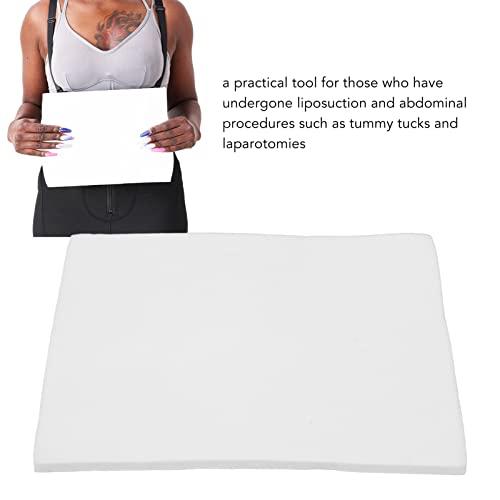 YUYTE Foam Pads for Post Ab Board After Liposuction Flattening Tummy Tuck Abdominal Compression Garments Foam Sheets 11"x ...
