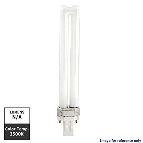 Current  Powered By Ge F13Bx/835/Eco Traditional Lighting Compact Fluorescent Plug-In Biax  1 Count (Pack Of 1)  White