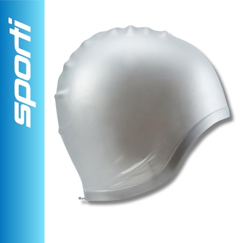 Sporti Silicone Ear Swim Cap