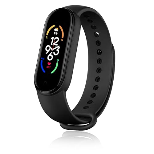 Consss Fitness Tracker Watch, 4-7 Day Battery Life, Pedometer, Blood Oxygen, Heart Rate, Sleep & Stress Monitoring, Waterp...