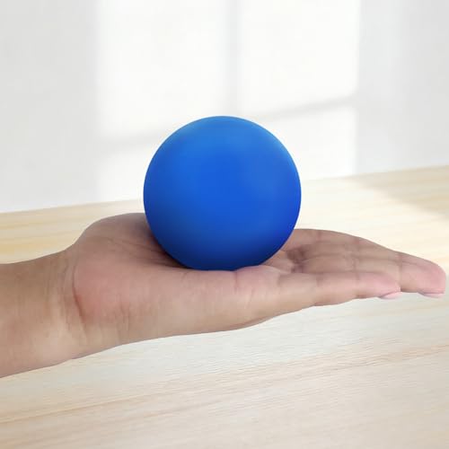 ZUFECY Massage Ball for Foot & Back, 2.5 Inch Rubber Trigger Point Therapy Ball - Myofascial Release Tool for Yoga, Planta...