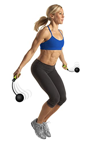 GoFit Green Ropeless Jump Rope, (GF-RJR)
