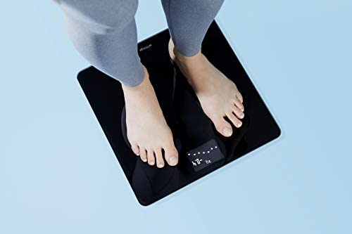 Withings Body - Digital Wi-Fi Smart Scale with Automatic Smartphone App Sync, BMI, Multi-User Friendly, with Pregnancy Tra...