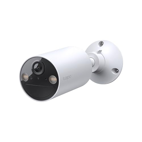 TP-Link 𝗧𝗮𝗽𝗼 Wireless Outdoor Security Camera, 1080P, Up to 180 Days of Battery Life, Free Person Detection, SD/Cloud ...