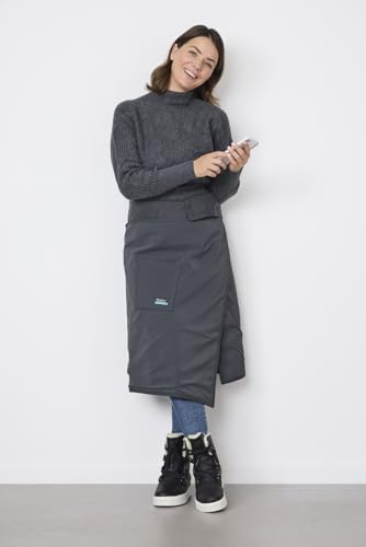 NorSari Sport Blanket and Wearable Wrap, The Bergen Sport, Graphite