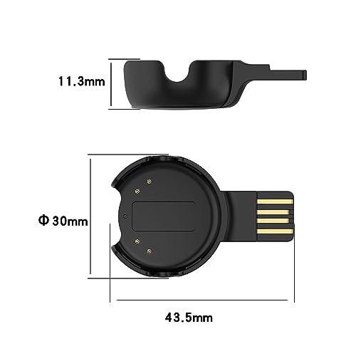 JOYSOG for Polar Verity Sense Charger, Replacement USB Charging Cable Charger Dock for Polar Verity Sense/for Polar OH1 He...