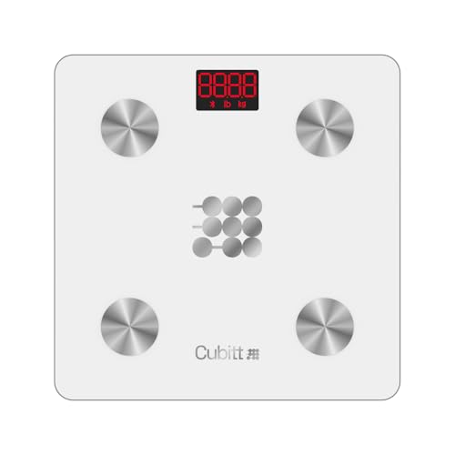 CUBITT Smart Digital Weight Scale, 13 Body Composition Analizer, BMI, Muscle Mass, Body Fat Scale with Smartphone App sync...
