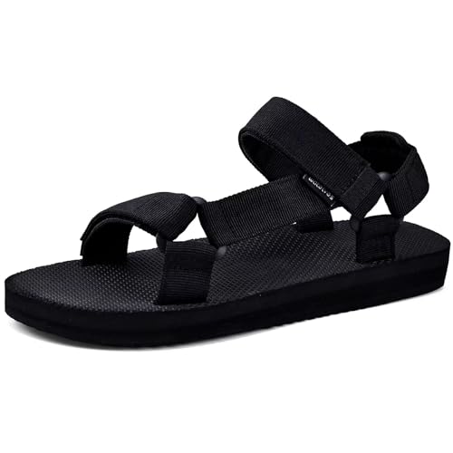 WateLves Men's Sandals Hiking-Sport-Sandals with Adjustable Webbing Lightweight Water-Athletic-Beach-Sandals for Walking-F...