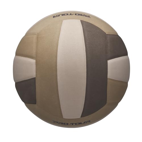 Wilson Pro Tour Volleyball - Official Size, Brown/Tan/Beige
