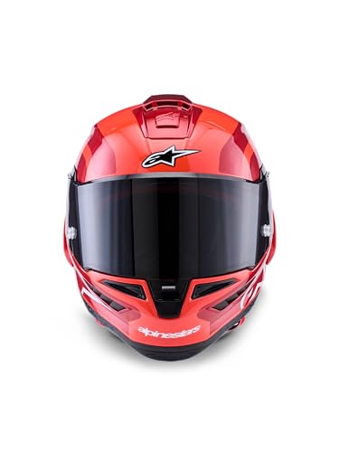 Alpinestars Supertech R10 Arius Motorcycle Helmet, Advanced Carbon Shell, ECE06/DOT