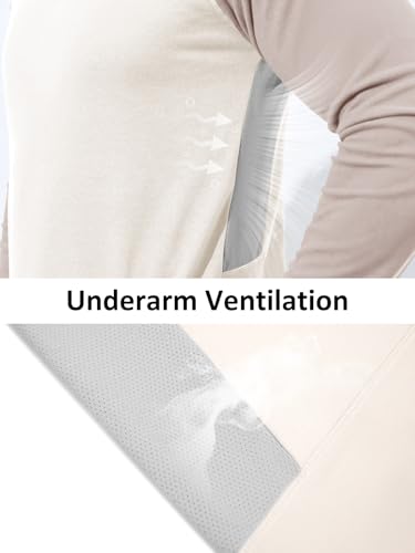 Yousify Mens Athletic Thermal T Shirts Fleece Crew Neck Long Sleeve Shirts Running Hiking Active Pullover Tops with Pocket