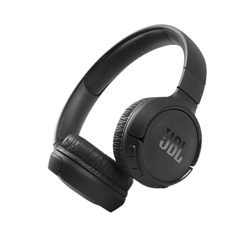 JBL Tune 510BT - Bluetooth headphones with up to 40 hours battery, microphone for call, foldable and comfortable, Android ...