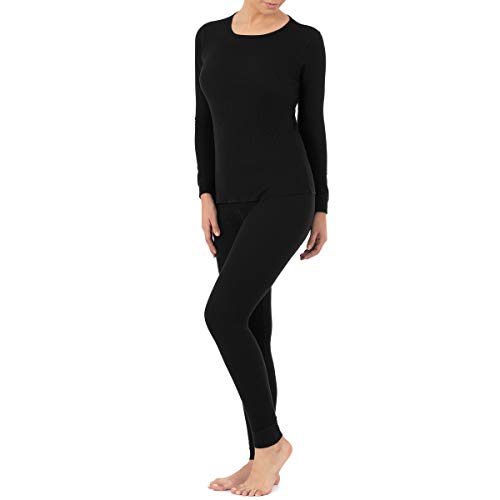 Fruit of the Loom womens Micro Waffle Premium Thermal Set