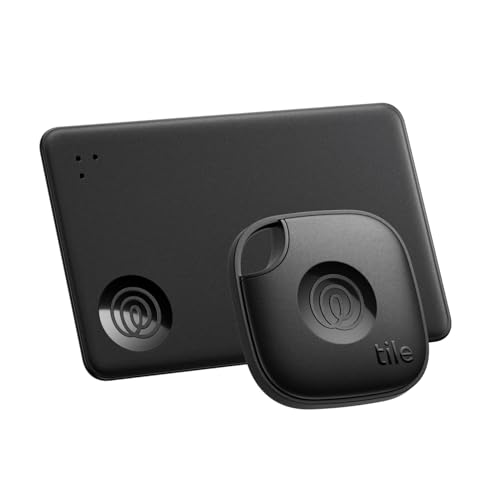 Tile by Life360 Starter Pack - Bluetooth Trackers and Item Finders for Keys, Wallets & More. Both iOS and Android Compatib...