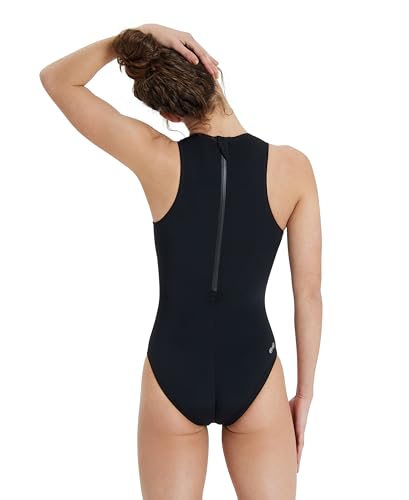 Arena Womens Arena Team Women's Solid Water Polo One Piece Swimsuit Water Sports Bathing Suit