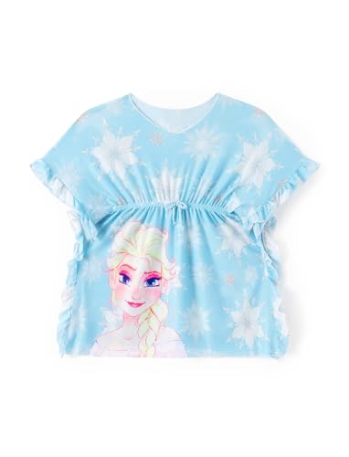 Disney Princess Frozen Elsa Stitch Minnie Toddler Girls Swim Cover Up for Swimwear Swimsuit Elastic Bathing suit 4-7 Year