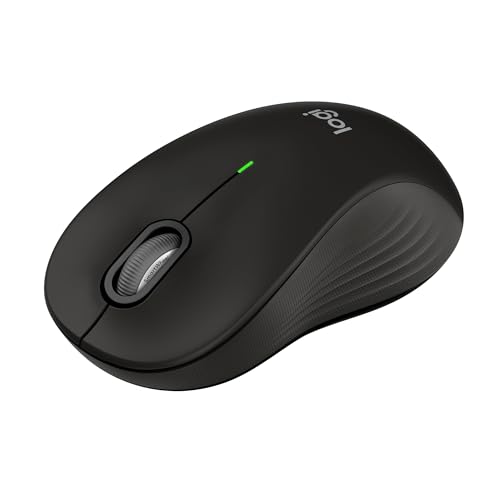 Logitech Signature M550 L Full Size Wireless Mouse - for Large Sized Hands, 2-Year Battery, Silent Clicks, Bluetooth, Mult...