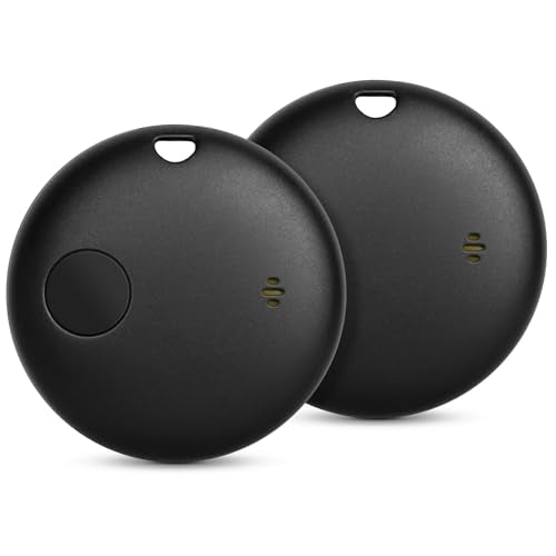 Geevon Smart Tag-2 Pack Bluetooth Tracker Work with Apple Find My (iOS Only).Item Finder for Keys, Wallet,Backpack, Luggag...