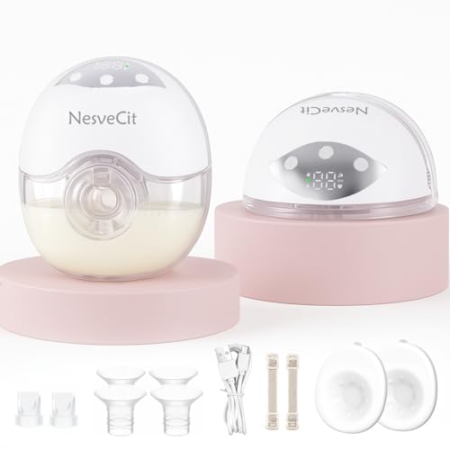 Electric Breast Pump Hands Free, Wearable Breast Pump with 4 Modes/12 Levels, Portable Painless Pumping, Adjustable Flange...