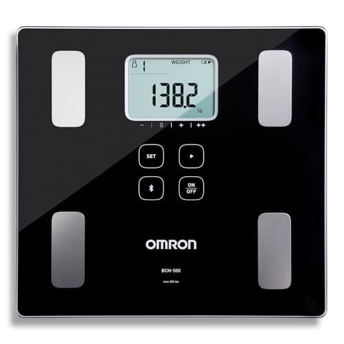 OMRON Body Composition Monitor and Scale - Track Muscle Mass Loss/Gain, Weight, Visceral Fat, BMI - Use OMRON Connect App ...