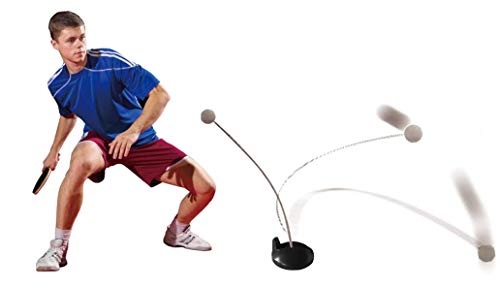 Relaxus Easy Hit Table Tennis Training Set, Table-Less, Portable, Great for Hand-Eye Coordination, for Adults and Kids Ind...