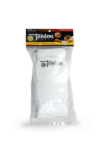 Tandem Sport Volleyball Elbow Pads - Volleyball Pads for Floor Burns and Bruises - Non-Bulky Volleyball Elbow Pads