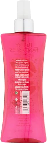 BODY FANTASIES SIGNATURE Fragrance Body Spray, Pink Vanilla Kiss Fantasy, 8 Fluid Ounce (BF44) (Pack of 2)
