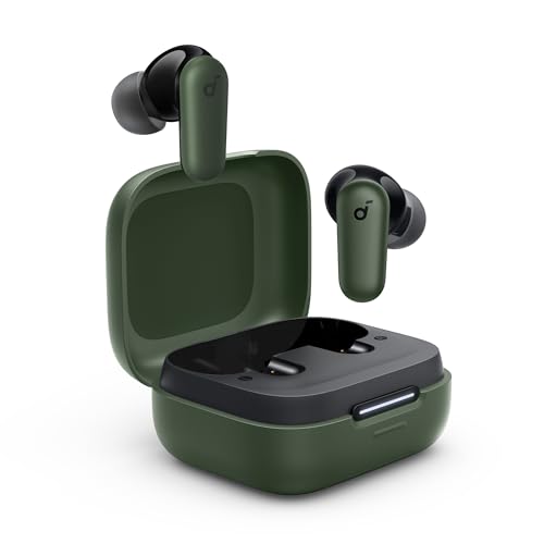 Soundcore P30i by Anker Noise Cancelling Earbuds, Strong and Smart Noise Cancelling, Powerful Bass, 45H Playtime, 2-in-1 C...