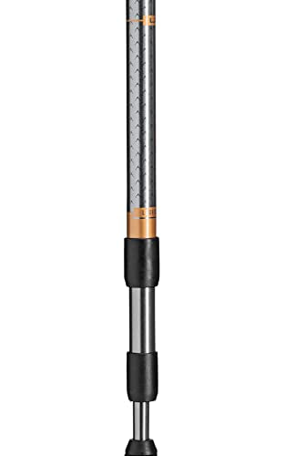 LEKI Super Micro Aluminum Adjustable Lightweight Walking Pole (Single) for Trekking & Hiking