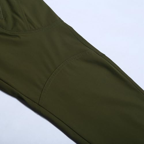 Men's Tactical Cargo Pants Hiking Casual Straight Leg Water Resistant Pants Quick Drying Stretch Outdoor Lightweight Trousers