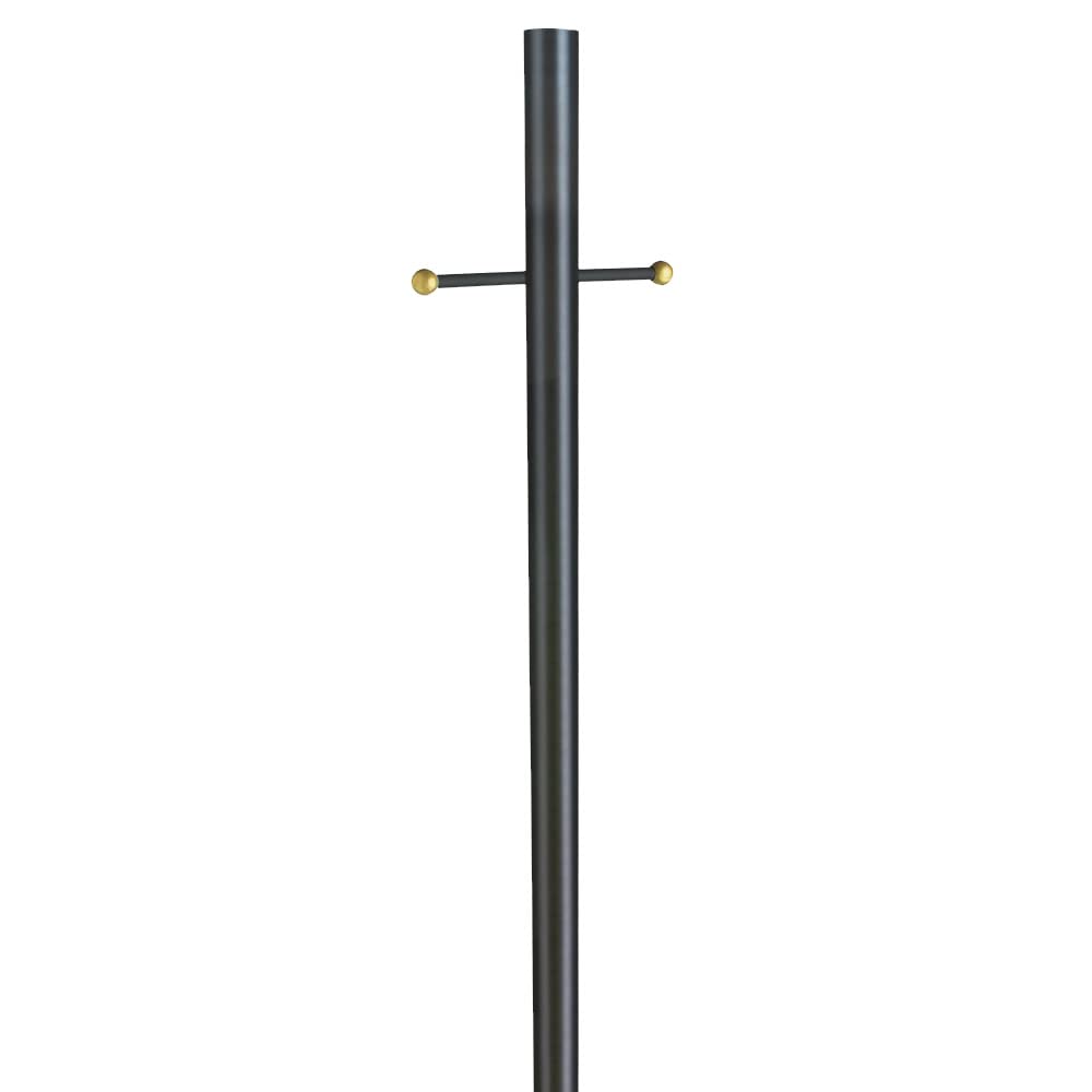 Design House Traditional Outdoor Lamp Post, 80-Inch, Alloy Steel, Bronze, Model 501817-BRZ