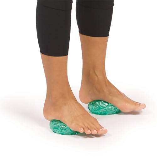 OPTP Franklin Method Textured Ball Set - 2 Inflatable Massage Balls; Textured Ball Set for Self-Massage, Exercise, Muscle ...
