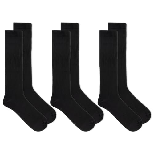 Dr. Scholl's Men's Graduated Compression Over the Calf Socks (3-Pack)