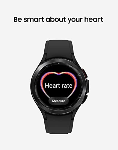 Samsung Galaxy Watch 4 Classic 46mm Smartwatch with ECG Monitor Tracker for Health Fitness Running Sleep Cycles GPS Fall D...