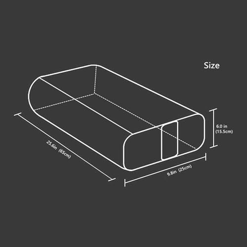 NGT new guide steps Yoga Bolster Pillow for Meditation and Support - Rectangular Yoga Cushion Foam Wedges Washable Suede P...
