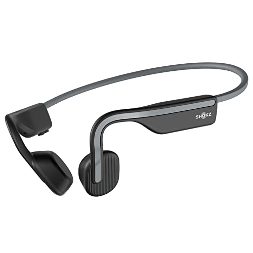 SHOKZ OpenMove - Open-Ear Bluetooth Sport Headphones, Bone Conduction Wireless Earphones, Sweatproof for Running and Worko...