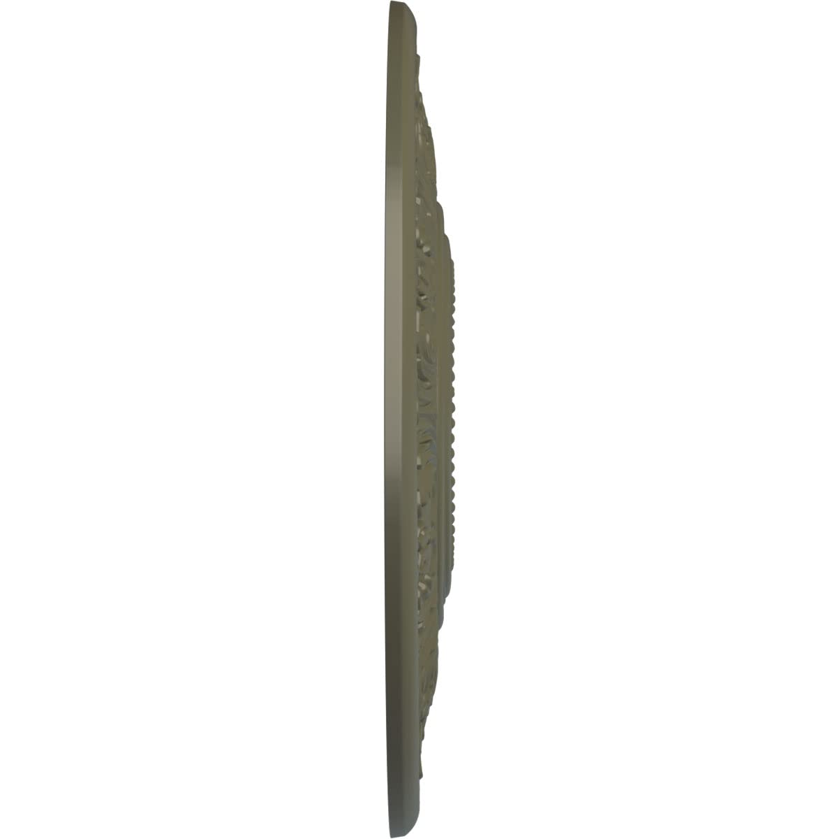 Ekena Millwork Cm20Viptf Vienna Ceiling Medallion, 20 Od X 3 1/2 Id X 1 1/2 P, Painted Turtle